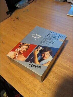 Vintage 1980 Conair The Massage Works II HM11 2 Speed, 6 Attachments
